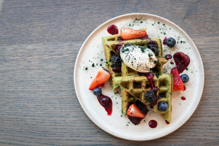 Matcha Waffles